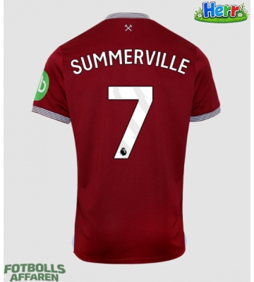 West Ham United Crysencio Summerville #7 Hemmatröja 2025-26 Kortärmad